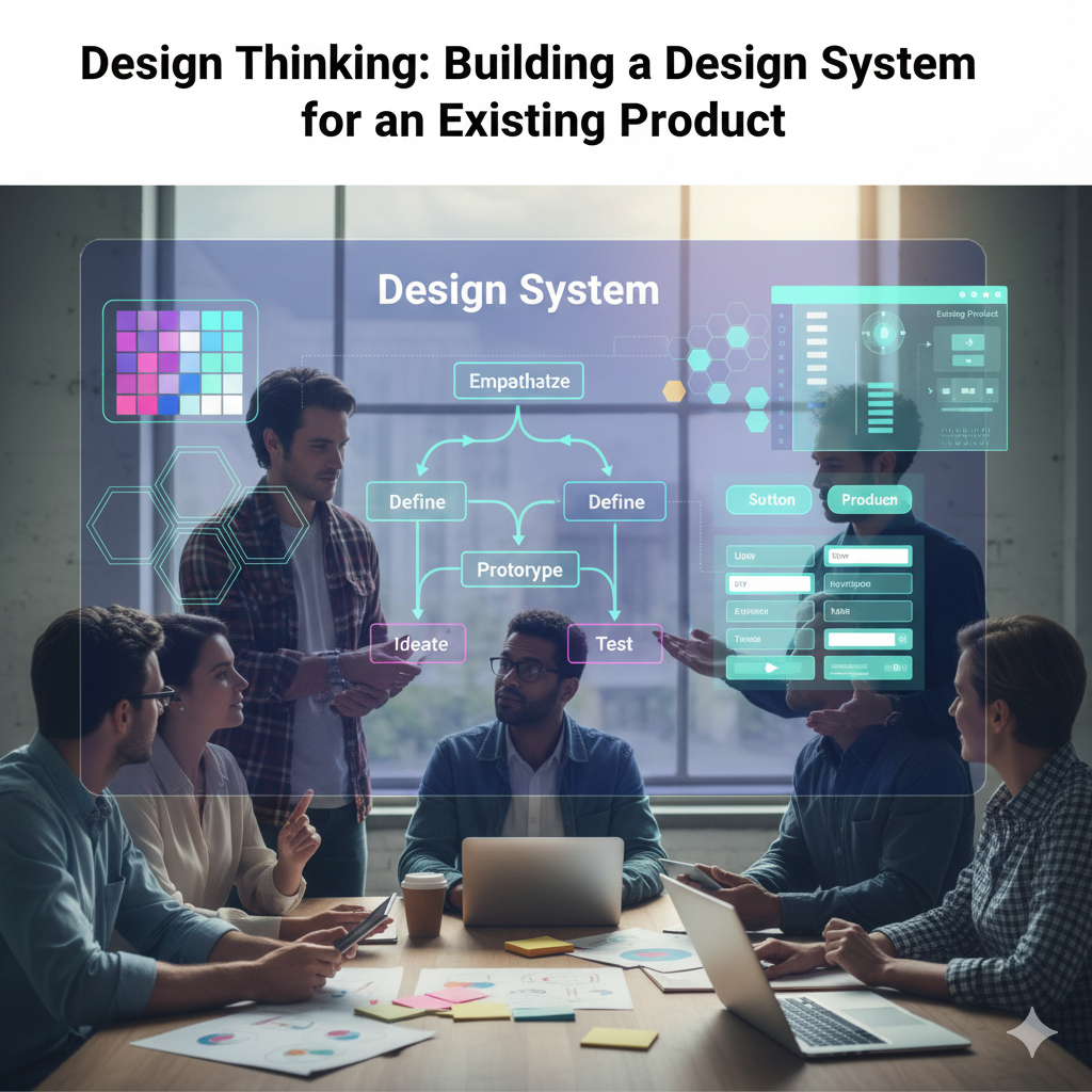 Design Thinking: Building a Design System for an Existing Product